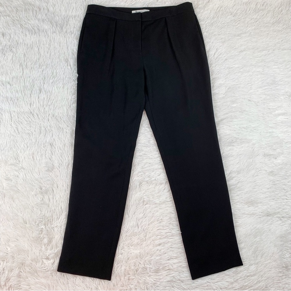T Alexander Wang high waisted‎ pleated front black pants trousers